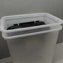 IRIS 10 Lbs Dog Food Storage Container with Airtight Seal and Buckle, Cat Food, Bird Seed or Any