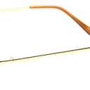 zeroUV Lennon Style Round Circle Metal Sunglasses with Color Mirror Lens