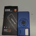 for Samsung Galaxy s20 FE Case Magnetic Compatible with MagSafe Wireless Charging,with 2 Screen Protectors,Built-in Stand Ring+Camera Cover Anti-Scratch Shockproof Heavy Duty Protection Blue