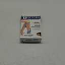 Truform Zipper Compression Stockings, 15-20 mmHg Medical Socks, Women and Men, Knee High, Open Toe, Beige, Small