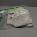 Christmas Tree Skirt, 36 Inch Classic Holiday Decoration with Cable Knit Pattern, Thick Knitted Style for Rustic Farmhouse Christmas Decor, White