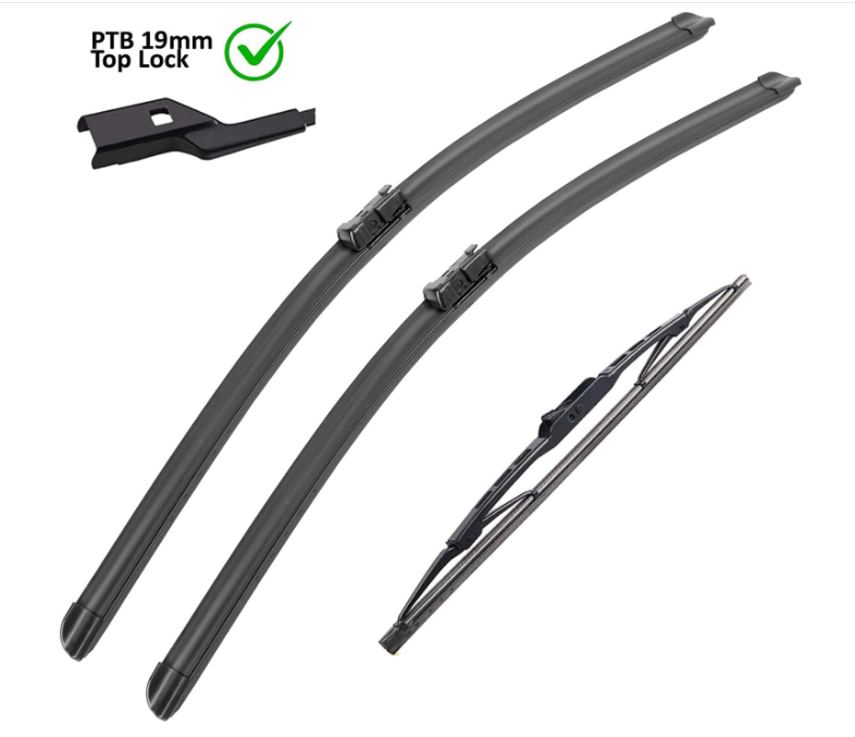 OEM Windshield Wiper Blade Replacement for GMC Terrain Chevy Equinox 2010-2017 Original Equipment Wiper Blade Set- 24+17+13 (Set of 3)