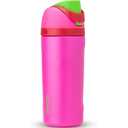 Owala Kids FreeSip Insulated Stainless Steel Water Bottle with Straw, BPA-Free Sports Water Bottle, Great for Travel, 16 oz, All the Berries