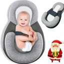 Supervised Infant Feeding Cushion, Soft Baby Support Pillow for Feeding & Interaction