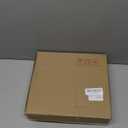 8x10 Picture Frame - Set of 5, Matte Gold 8 x 10 Photo Frame with High-Definition Glass, Modern 8x10 frame for Tabletop or Collage Wall, Perfect Christmas Frame