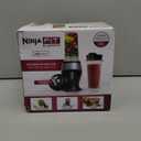 Ninja Fit Compact Personal Blender, Portable Blender for-Smoothies, Shakes, Food Prep, and Frozen Blending, 700-Watt Base, (2) 16-oz. Cups and Spout Lids, Black QB3001SS