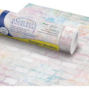 Fadeless Bulletin Board Paper, Fade-Resistant Paper for Classroom Decor, 48 x 12', Graffiti Wall, 1 Roll