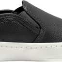 HOMEHOT Boys Slip on Sneakers Casual Dress Shoes Faux Leather Loafers (Toddler,Big Kids, Little Kids)
