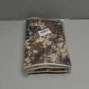 Yangest Neutral Floral Pillow Cover 20 x 20 Inches, Vintage Chenille Square Throw Pillow Cover Soft Decorative Farmhouse Accent Couch Pillow Cover for Living Room Bedroom, Coffee Brown