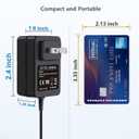 18V Vacuum Charger compatible with Bissell 1782 1954 2133 Series 1610368 1608660 19542 19543 17823 Bolt Vacuum 14.4V Max Pet Hair Eraser replacement Power Cord.