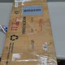 Large Wall Clock for Living Room Decor  40 Inch Knocked-Down (KD) Silent Non-Ticking Modern Farmhouse Wall Clock, Oversized Decorative Metal Roman Numeral Clock, Bronze