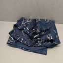 Bedding Pillowcase and Duvet Cover 86x100 Blue