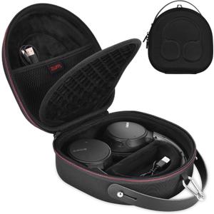 EVA Hard Case Compatible with JBL Tune 710BT / 720BT / 770NC, and Sony WH-CH710N/WH-CH720N/WH-CH702N Noise Canceling Wireless Headphones, Premium Travel Protective Storage Bag - Black