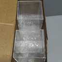 Juexica 12 Pcs Clear Acrylic Box with Lid Plastic Small Acrylic Boxes Decorative Storage Box Jewelry Display Mini Clear Container for Home Candy Pill Tiny Jewelry(Square,3 x 3 x 3)