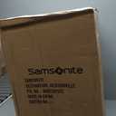 Samsonite Paralux Large Checked Luggage - Innovative Design - Quick Access Front Pocket - Dual Suspension Wheel Technology - TSA Lock - Expandable - Includes Removable Packing Cubes - Stone Grey