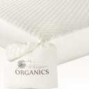 100% Cotton Organic Mattress Pad - Breathable & Cooling Mattress Protector Full Size - Premium 300GSM Quilted and Machine Washable - Fairtrade & GOTS Certified Bed Protector (Ivory, Full) (King)