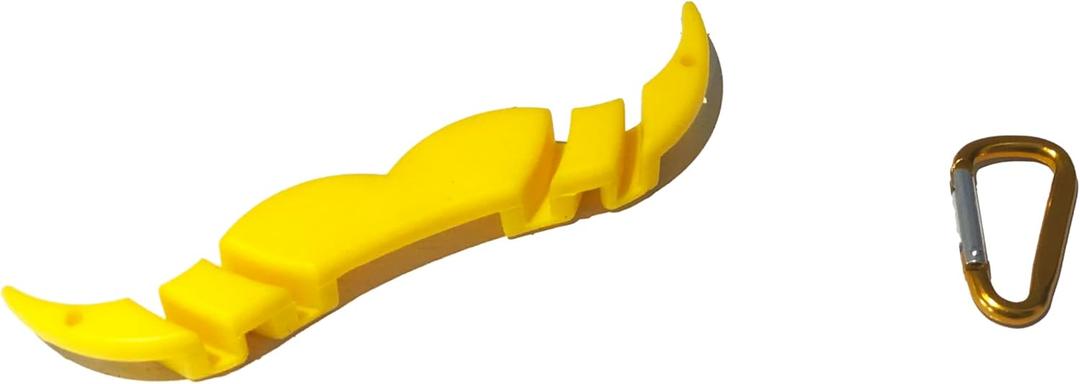 Mustache Guard Drink Attachment (Yellow)