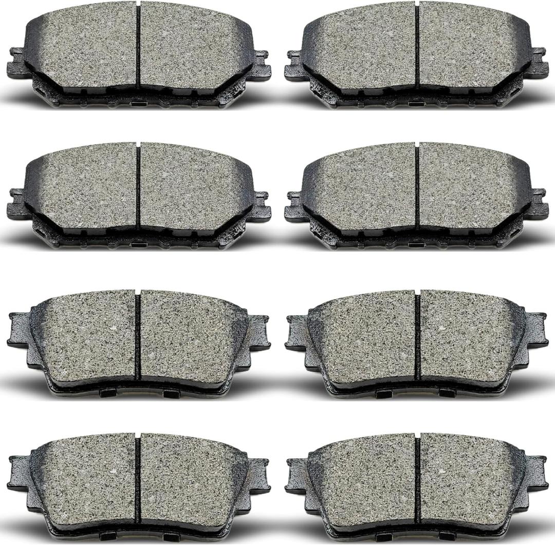 D2391 D2375 Front & Rear Ceramic Brake Pads Set for Nissan Rogue 20212023