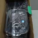 Mini Hot and Iced Coffee Maker Single Serve, for K Cup and Ground, 6 to 14 Oz Brew Sizes, with Recipe Book, for Home, Travel, RV, Office and Dorm, Classic Black (2.0 Version)