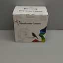 Bird Feeder with Camera 2K HD AI Smart Identify BirdSpecies Solar Panel Outdoors Birdhouse with Cam, Instant Arrival Alerts, Capture BirdVideo, Gifts for Mom Dad (Green)