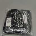 JaGely 6 Pairs Moisturizing Socks Soft Gel Spa Socks for Dry Cracked Feet Skins Gel Lined Feet Care Stocking for Repairing Softening Dry Cracked (Black, Gray)