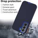 for Galaxy S22 5G case,Samsung S22 Heavy Duty case,[Military Grade Protective ],[Shockproof] [Dropproof] [Dust-Proof], Compatible with Samsung Galaxy S22 5G (Dark Blue)