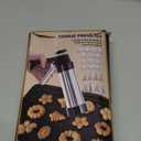 Stainless Steel Cookies Press, Cookie Press Gun Kit, Spritz Maker With 8 Piping Tips and 13 Discs for DIY Biscuit for DIY Biscuit Cake Dessert Making(Silver, Size:8.66inch)