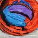 Playz 4pc Pop Up Play Tent and Tunnel Bundle for Toddlers and Kids - Indoor & Outdoor Playhouse with Storage Bag, Red & Blue