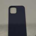 ORNARTO Compatible with iPhone 13 Case 6.1, Slim Liquid Silicone 3 Layers Full Covered Soft Gel Rubber Case Cover 6.1 inch-Navy Blue