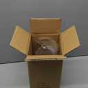 Toothbrush Holder with Cover 360 Rotating 4 Compartments Bathroom Toothpaste Electric Toothbrush Organizer, White