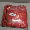 Nuogo 15 Pack Insulated Lunch Bags Bulk, Reusable Cooler Boxes, Leakproof Lunch Boxes Set, Waterproof Thermal Coolers, Insulated Beverage Bag for Women Men Work Picnic Beach(Wine Red)