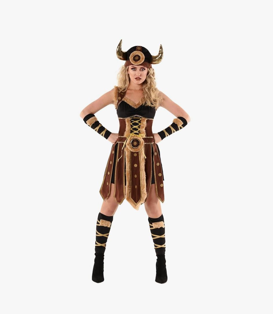 Morph Viking Warrior Costume - Women's Viking Outfit, XL