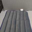 BALANCE Dog Crate Pad, Dog Foam Crate Mat Kennel Pad, Washable Water-Resistant Pet Bed Flat Dogs Cage Mat for Small Dogs (24.0"L x 18.0"W x 0.8"Th, Dusty Blue)