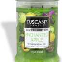 Tuscany Candle Enchanted Apples: Caramel & Poisoned Apple Scented Halloween Candle, 18 oz