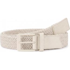 SANSTHS Stretch Braided Golf Belt Breathable No Hole Elastic Woven Belt for Men Women, Ideal Belt for Golf Travel Daily Wear