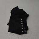 H HYFOL Short Sleeve Polo Shirts for Men Graphic Stretch Casual American Patriotic Raglan Golf Polos for Men (X-Large, #2-black)