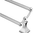 Moen DN8322CH Retreat 24-Inch Double Towel Bar, Chrome