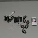 12PCS Wireless LED Lights for Car, Wireless LED Strobe Lights with Remote Control, 8 Colors IP65 Waterproof USB High Brightness Anti-Collision for Car Motorcycle Truck Drone RC Aircraft Bike