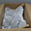 Baby Swings for Infants, Fasonbaby Bluetooth Infant Swing with Music Speaker with 3 Seat Positions, 5 Speeds and Remote Control - Portable Baby Swing for Indoor and Outdoor (White)