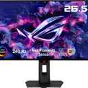 ASUS ROG Strix 27 OLED Gaming Monitor (XG27AQDMGR) - 27-inch (26.5-inch viewable) 1440p TrueBlack Glossy, 240 Hz, Neo Proximity Sensor, OLED Care Pro, ELMB, DisplayWidget Center