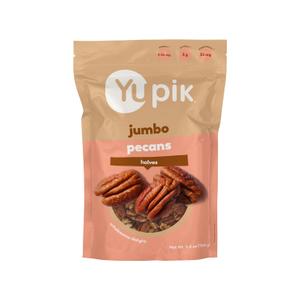 Yupik Jumbo Pecan Halves, 5.8 Oz, Gluten-Free, Kosher, Raw Nuts, Shelled, Unsalted, Unroasted, Healthy Snacks, Source of Fiber & Copper