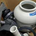 AQUASTRONG 16in Sand Filter Pump for Above Ground Pool with Timer, 3/4 HP Pool Pumps Above Ground 3800 GPH for Pools up to 16000 GAL, Pool Filter with 6-Way Valve, Improved Circulation and Filtration