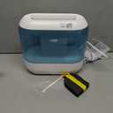 Dreo Humidifiers for Bedroom, 4L Top Fill for Large Room, 36H Runtime, 28 dB Quiet Supersized Cool Mist Air Humidifier for Baby Nursery, Plants, Indoor, Night Light, Easy to Clean & Fill, Blue