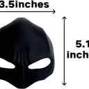 Cat Bat Costume Set, Halloween Cosplay Props with Muscular Arm Suit and Mask, Fun Animal Dress Up Accessories (Black)