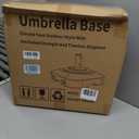 QZER Umbrella Base with Wheels, Umbrella Stand Heavy Duty 100lb Windproof
