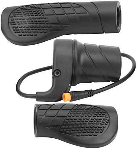 Alomejor Half Throttle Electric Speed Throttle Modified Thumb Throttle Part for Mid Drive Motor with 3pin Connector