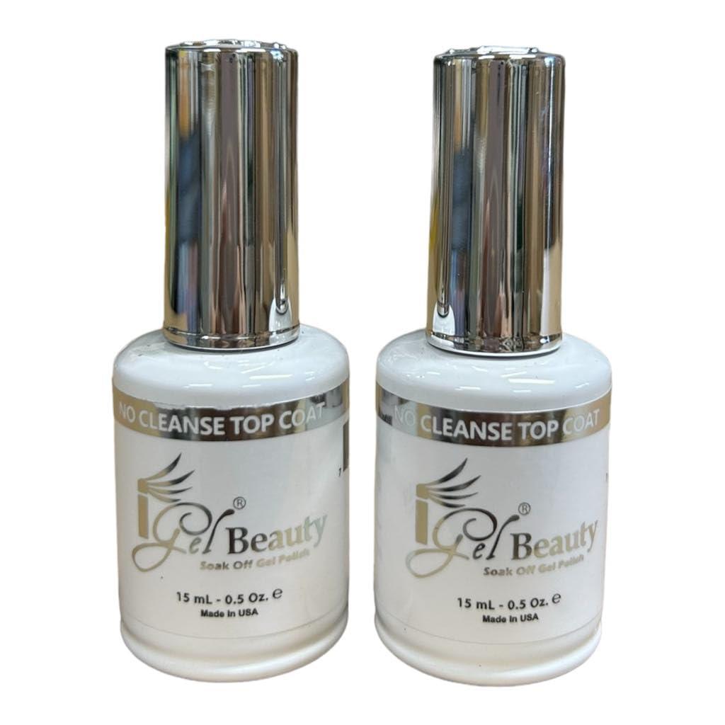 IGEL Impeccable Gel Soak Off No Cleanse Top Coat 0.5 oz (2 Packs)