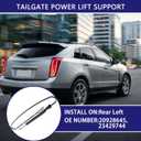 Rear Power Liftgate Strut Left Driver Side 1pc for Cadillac SRX 2010-2016, Electric Tailgate Actuator Replacement OEM 20928645 23432304