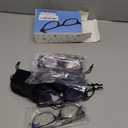 CLASAGA Progressive Multifocus Reading Glasses for Women, Pattern Print Blue Light Block Stylish Ladies Computer Readers +2.50