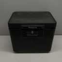 SentrySafe Black Fireproof Document Box with Key Lock, Safe Secures Files and Documents for Home or Office, 0.61 Cubic Feet, 13.6 x 15.3 x 12.1 inches, 1170